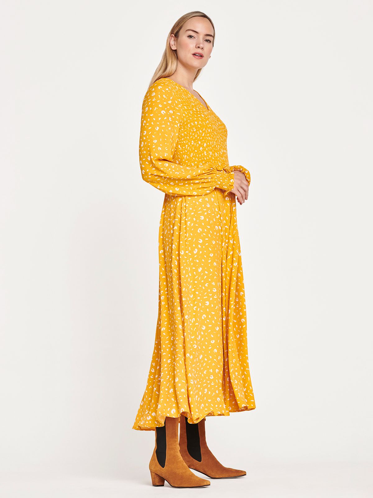 Kismet Lenzing™ EcoVero™ Maxi Dress - Corn Yellow