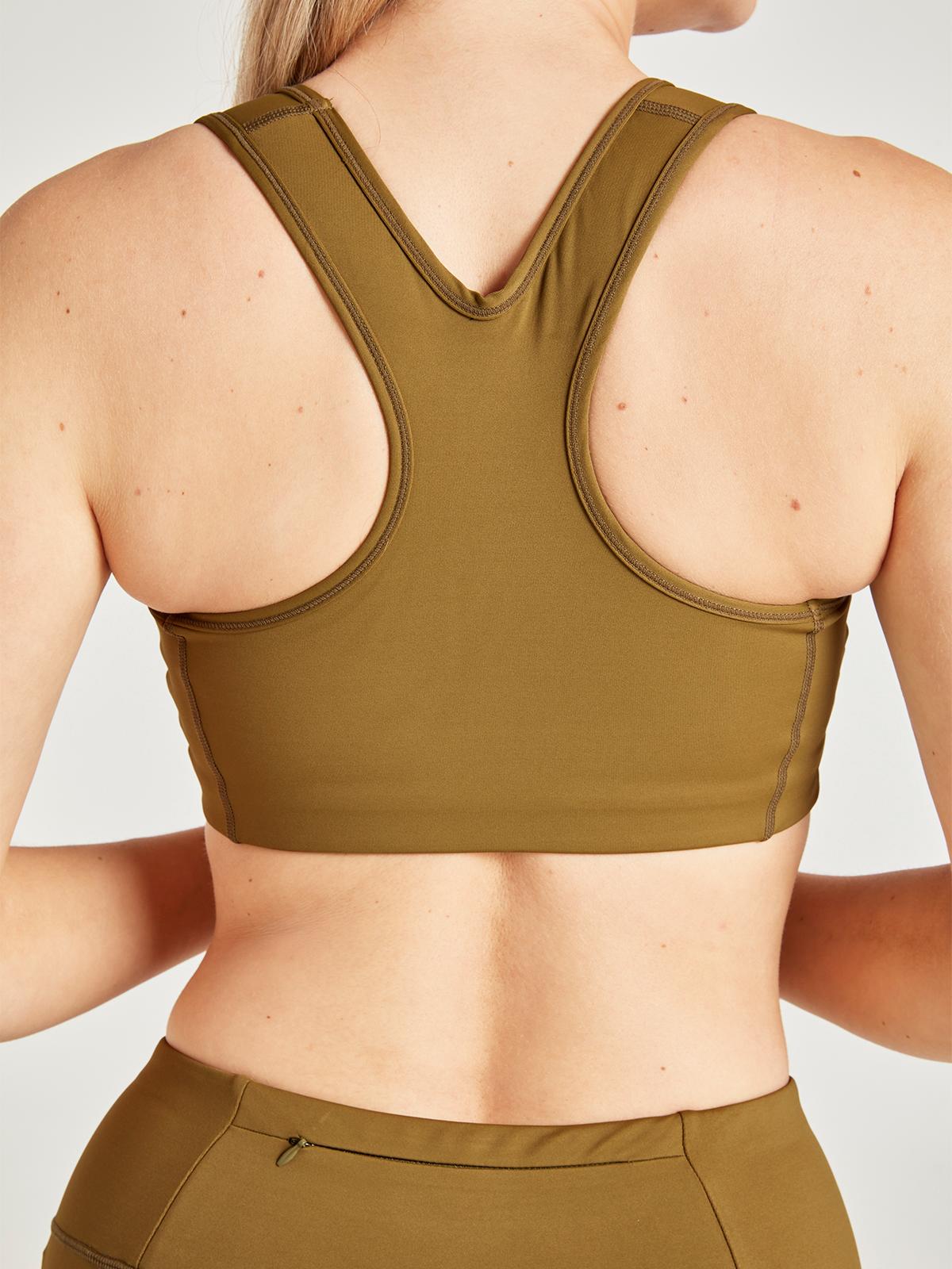 Polyester sports bra hot sale