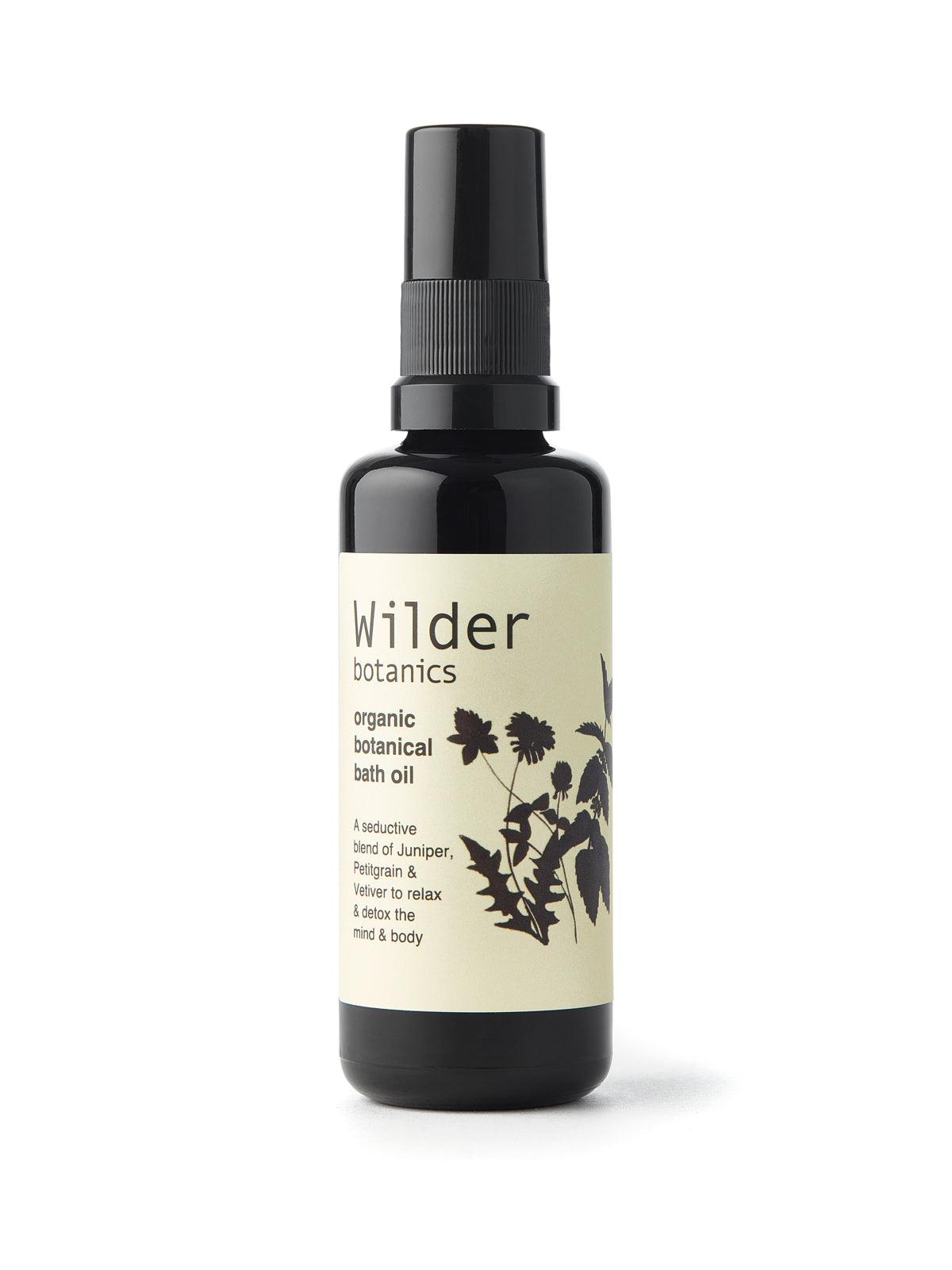 Wilder Botanics Organic Bath Oil 50Ml - Thought Clothing UK