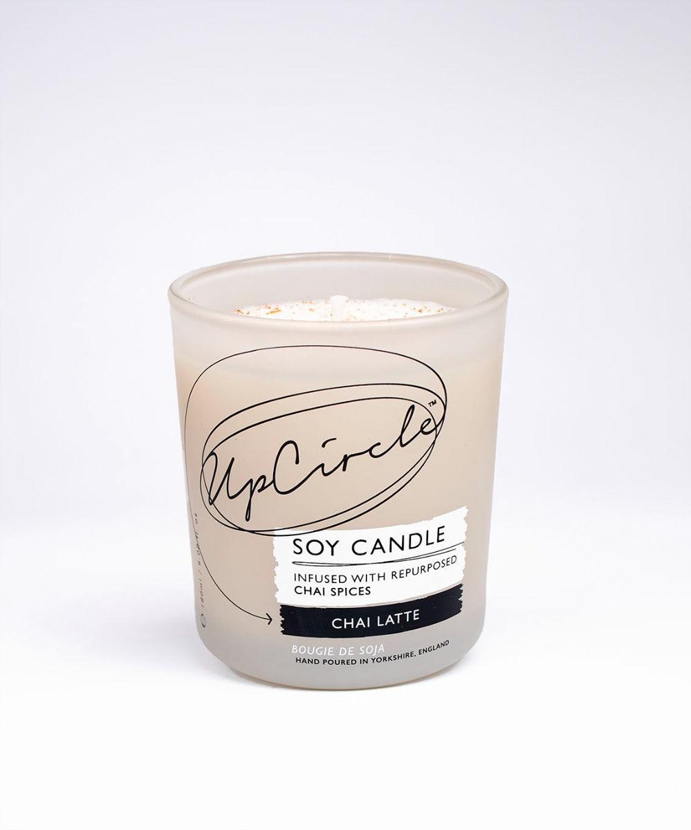 Upcircle Large Soy Candle Chai Spice - Chai Spice - Thought Clothing UK