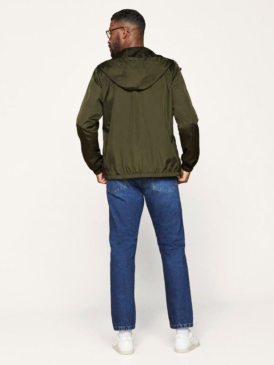 Kaiden Showerproof Jacket - Olive Green - Thought Clothing UK