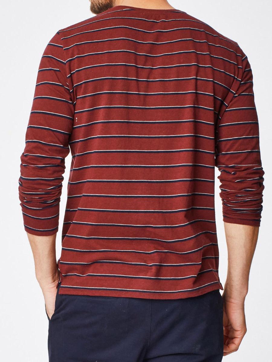 Filip Hemp Long Sleeve Striped Top - Thought Clothing UK