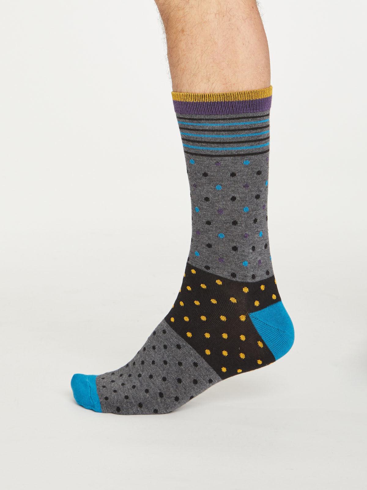 Vivid Spot And Stripe Sock Pack - Vivid Spot - Thought Clothing UK
