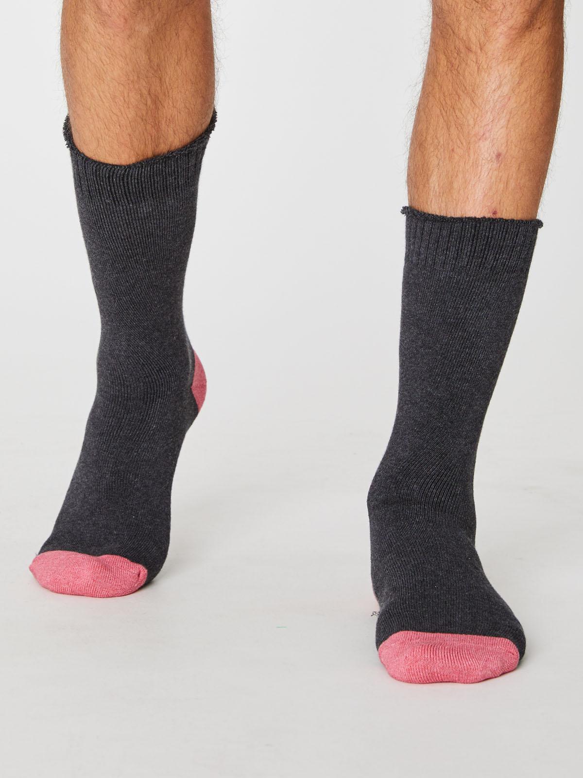 Walker Socks - Charcoal - Thought Clothing UK
