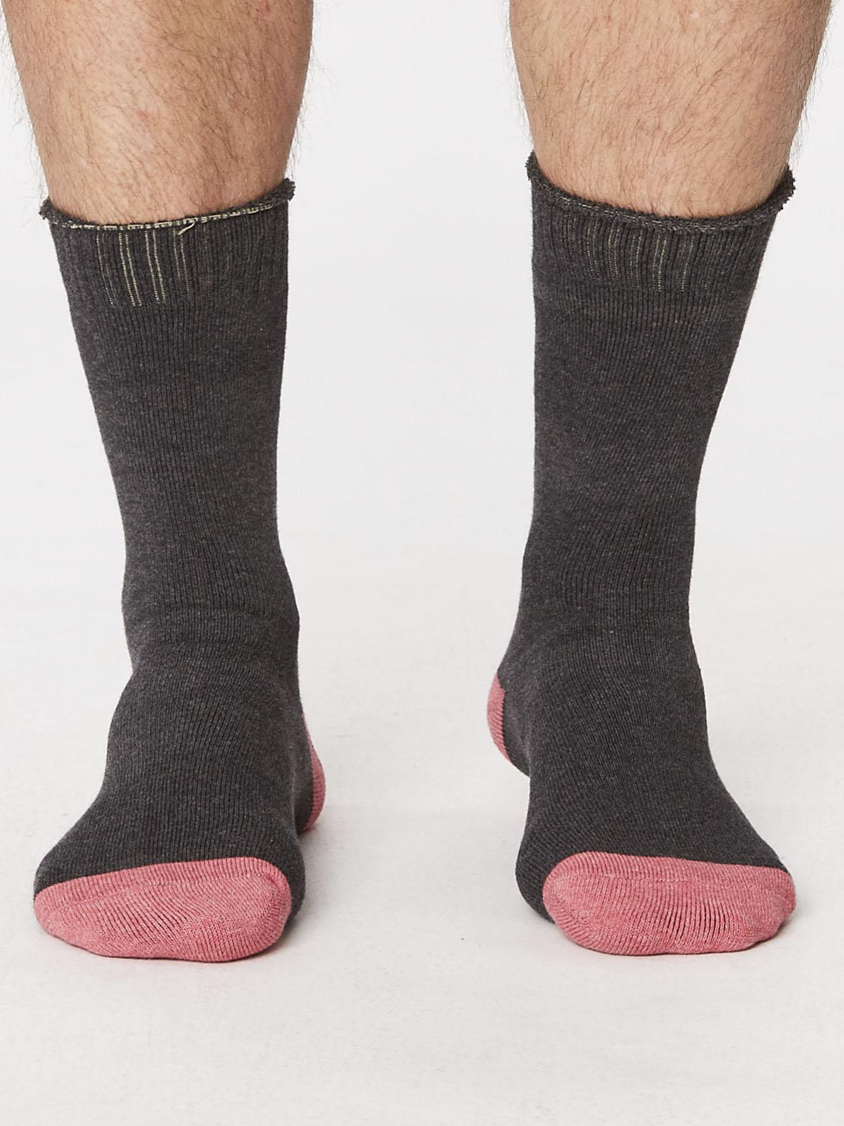 Walker Socks - Charcoal - Thought Clothing UK