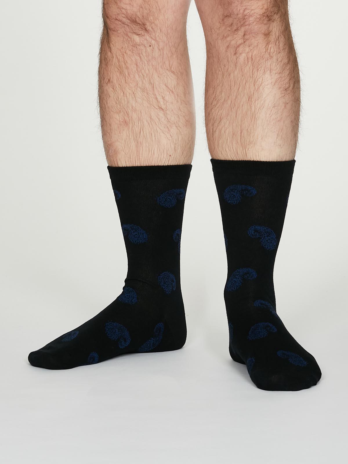 Homer Socks - Black - Thought Clothing UK