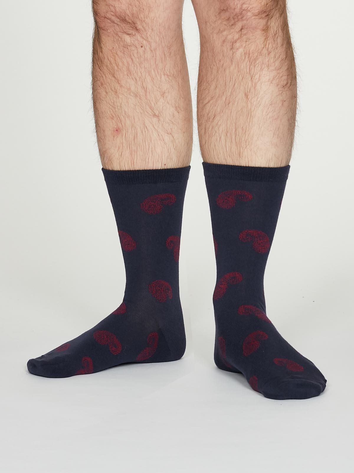 Homer Socks - Indigo - Thought Clothing UK