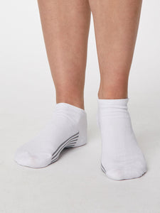 Mens white trainer socks sales