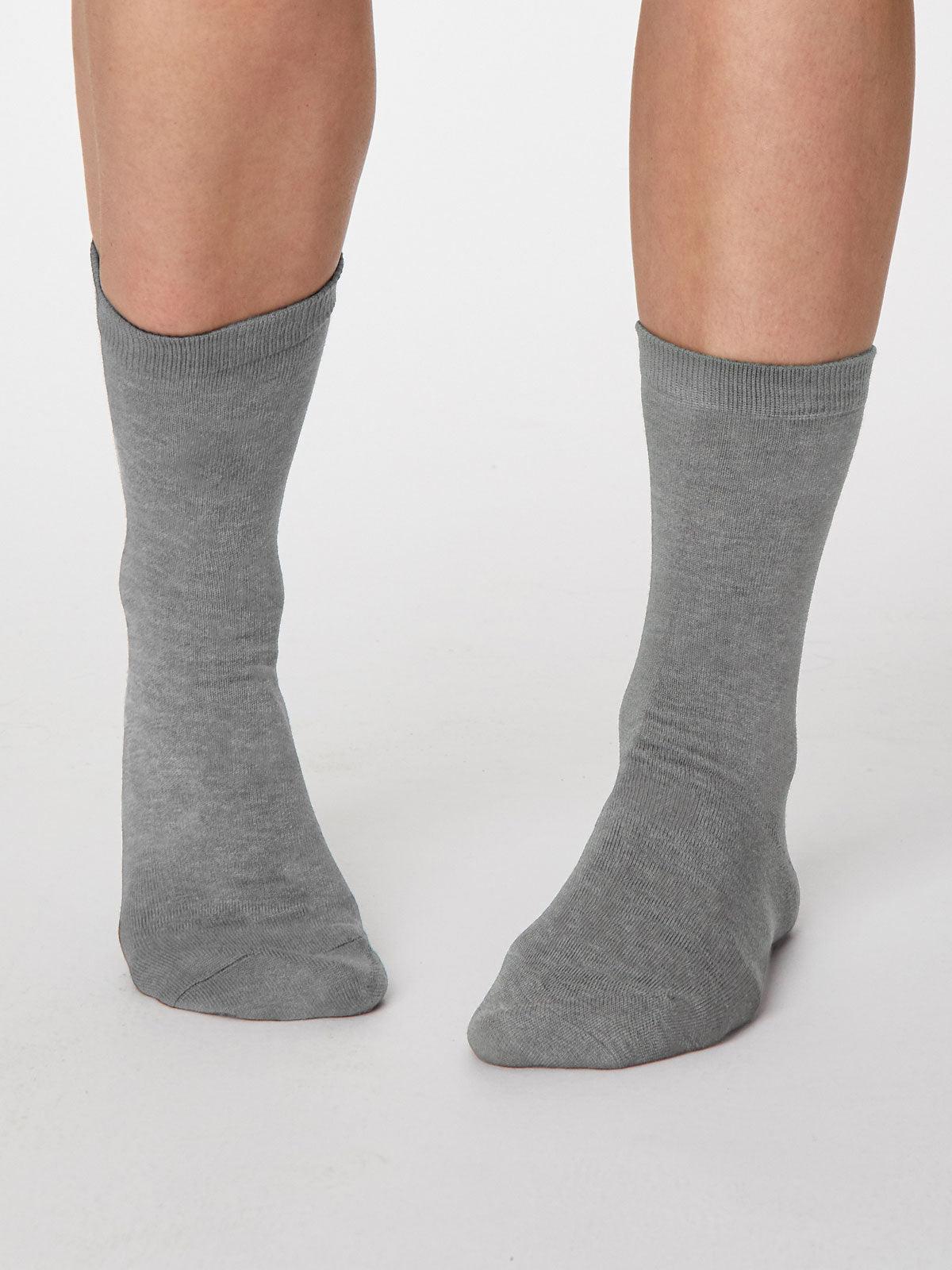 Solid Jackie Bamboo Socks - Thought Clothing UK