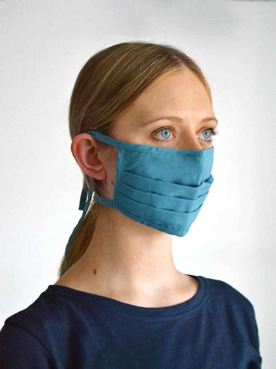 Unisex Tencel Non-Medical Face  - Adriatic Blue - Thought Clothing UK