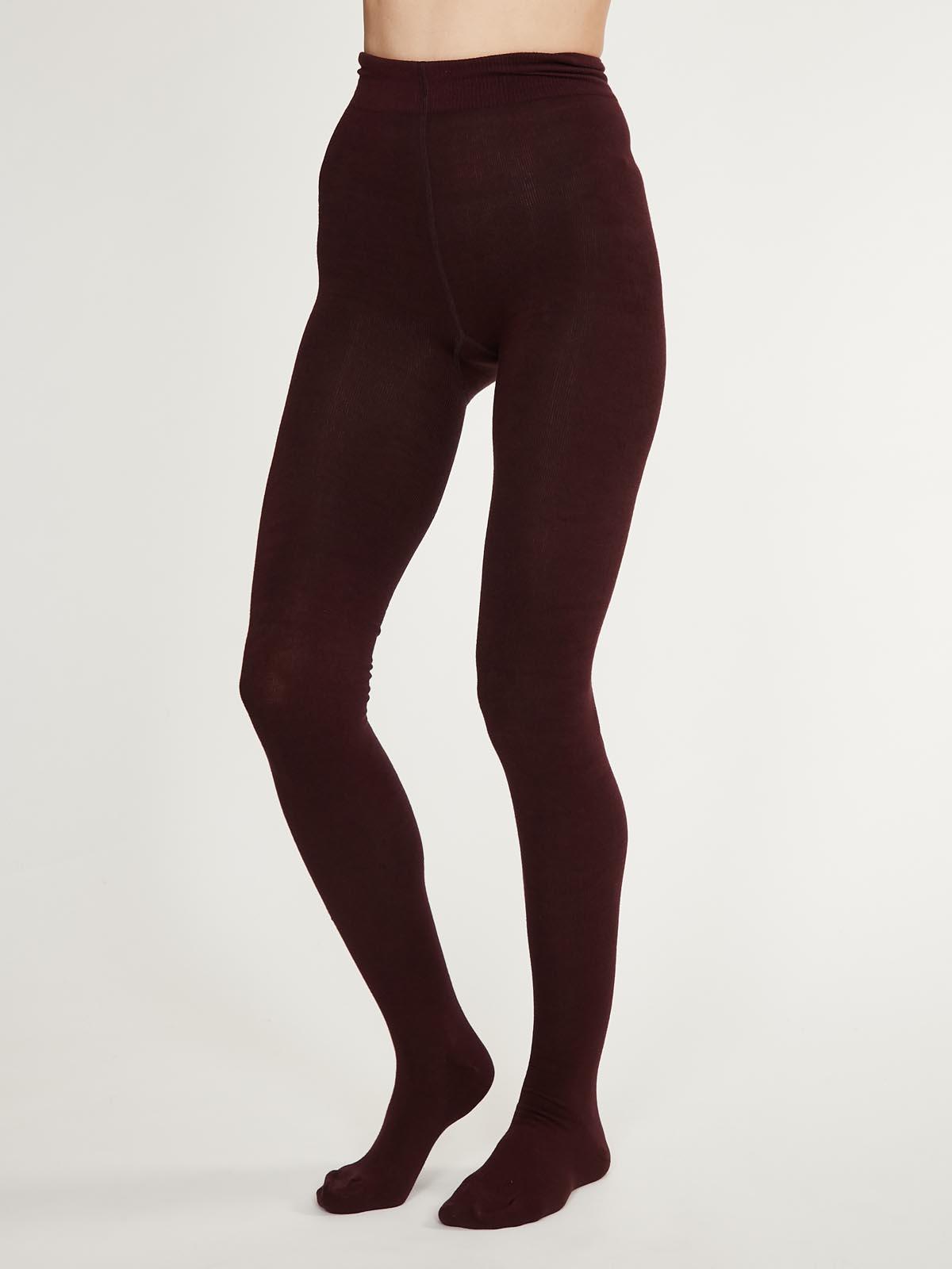 Bamboo Essential Plain Tights - Thought Clothing UK