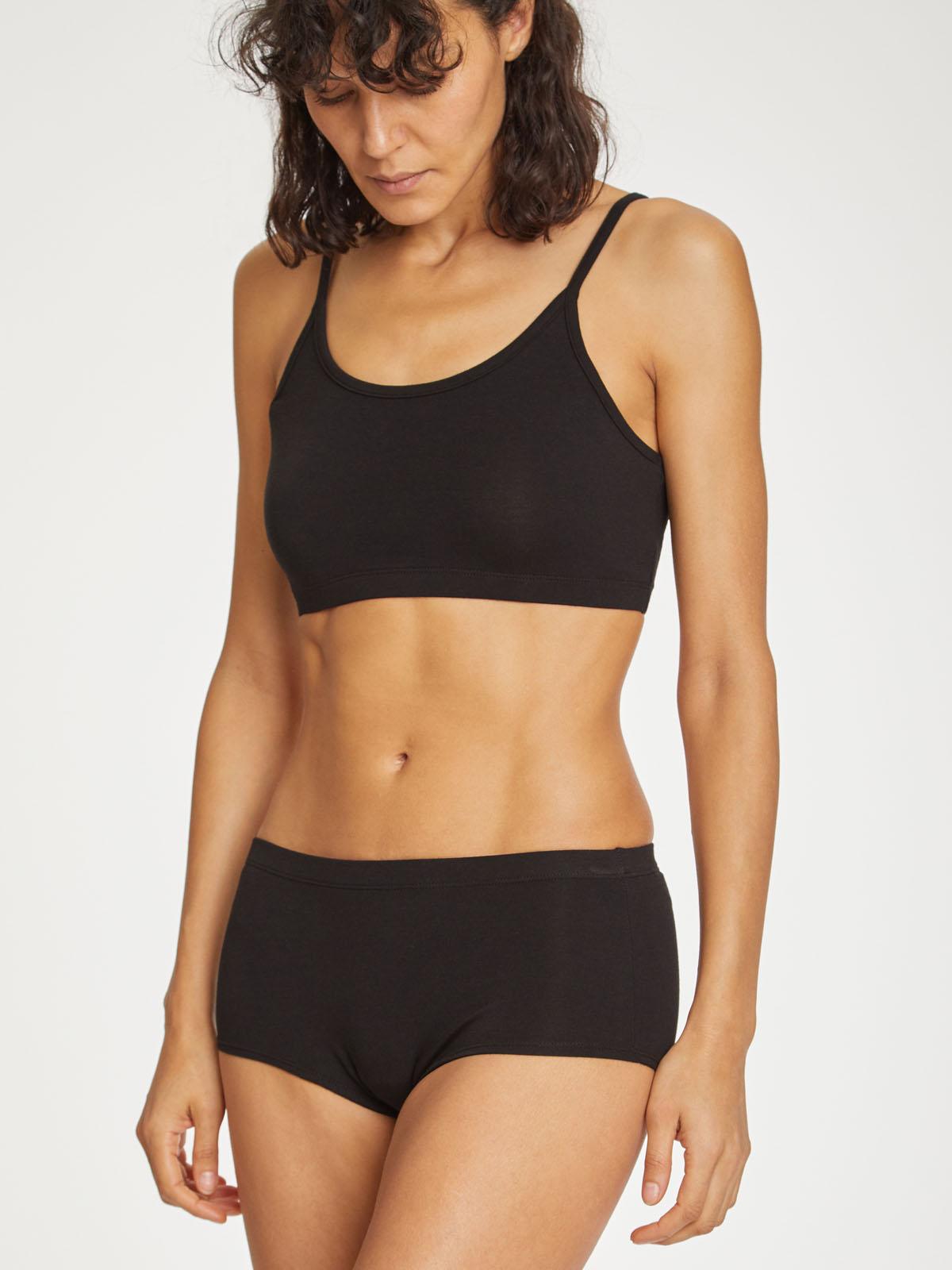 GOTs Organic Cotton High Waisted Jersey Brief - Thought Clothing UK