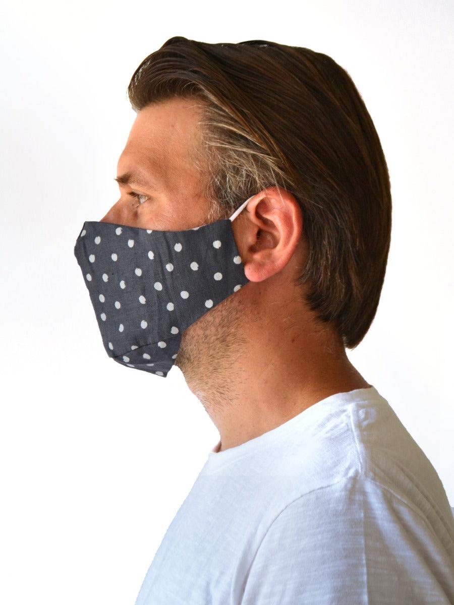 Hemp Reusable Face Mask With Organic Cotton Lining - Thought Clothing UK
