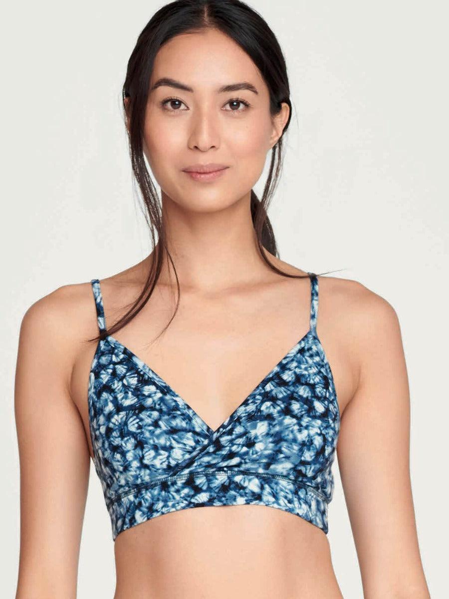 Tie Dye Bamboo Triangle Bralette - Thought Clothing UK